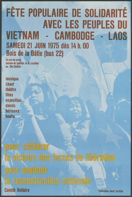 Fête populaire de solidarité avec les peuples du Vietnam, Cambodge, Laos