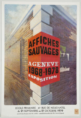 Affiches sauvages à Genève 1968-1978, exposition